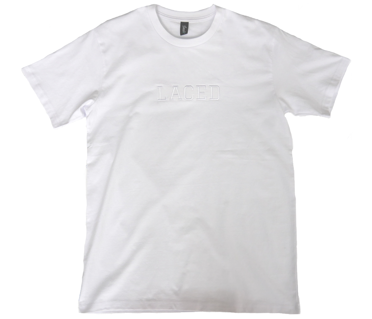 Stealth Tee - White - SIZE L ONLY