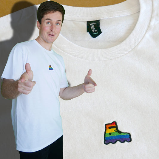 Laced Colours Tee - White - Size S ONLY