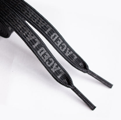 Laced Waxed Laces - Stealth Black