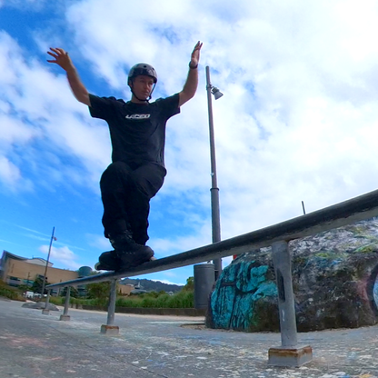 Race Tee - Stone Wash Black